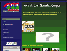 Tablet Screenshot of juangonzalezcampos.com
